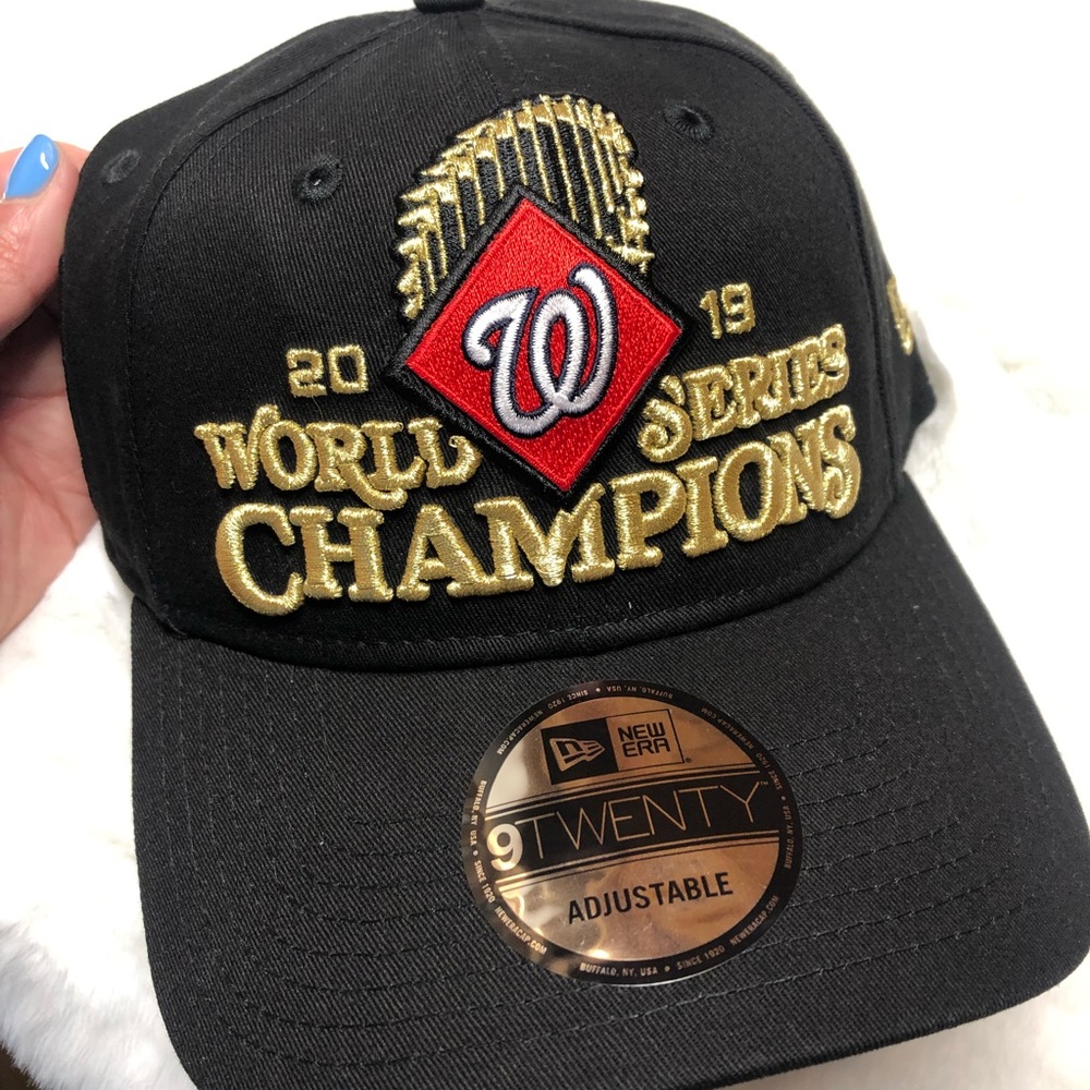 New Era Washington Nationals 2019 World Series Champions Cap, NWT
